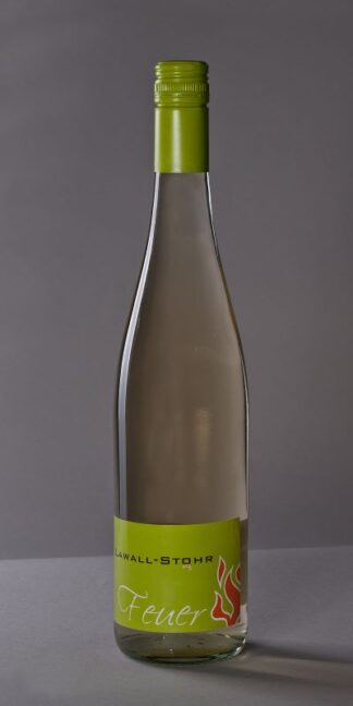 <br>2023er FEUER - SECCO  FEINHERB    0,75l<br>Deutscher Perlwein - WEISS -<br>